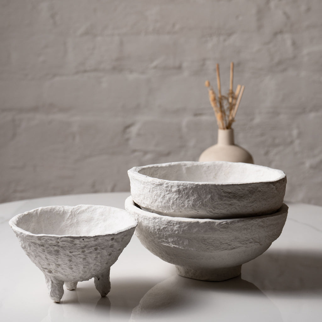 Handmade Papier-Mâché Potpourri & Decorative Bowl | Aala India