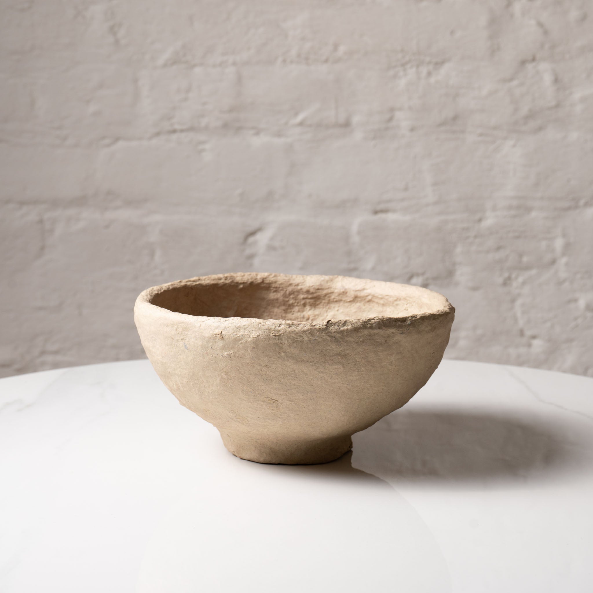 Handmade Papier-Mâché Potpourri & Decorative Bowl – Earth Tone | Aala India